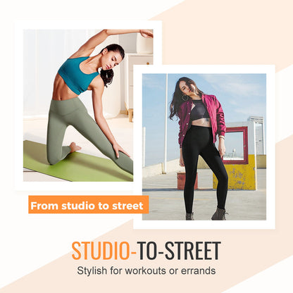 📢50%  OFF !! ⏰Quick-Dry High-Stretch Yoga Leggings