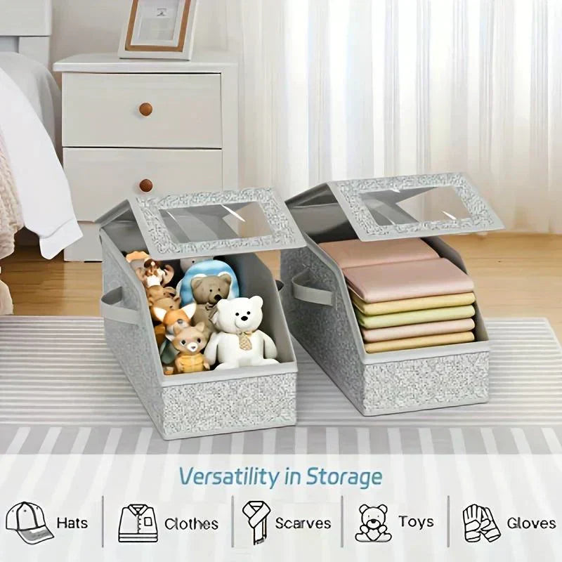 📢📢50%  OFF !! ⏰🌟Stackable storage boxes for baseball caps