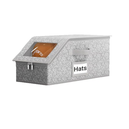 📢📢50%  OFF !! ⏰🌟Stackable storage boxes for baseball caps