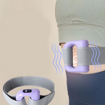 5-Speed Handheld Massager Ring with Adjustable Belt