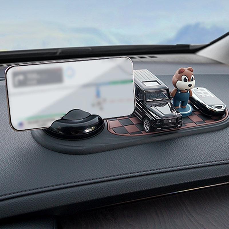 ✨ 4-in-1 Car Phone Holder — Neat Storage, Safe Driving! ✨
