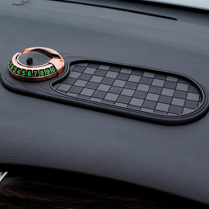 ✨ 4-in-1 Car Phone Holder — Neat Storage, Safe Driving! ✨