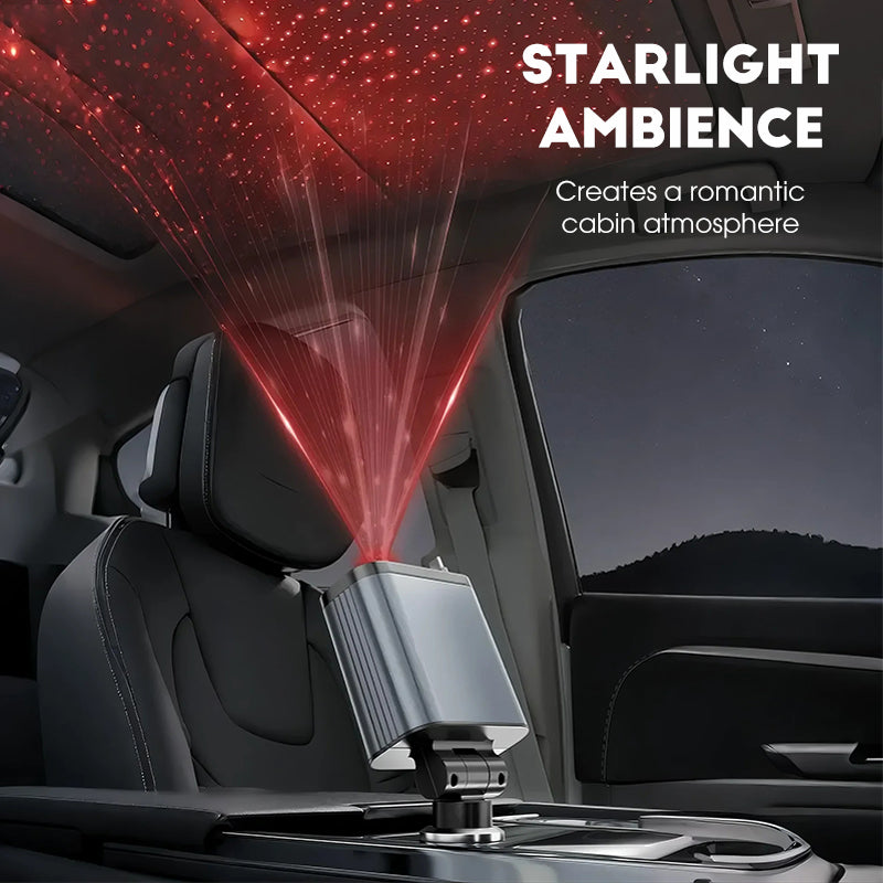 ⏳Time-Limited Special⏰Ultra-fast 4-in-1 Car Charger 90W – With Retractable Cables & Ambient Starlight