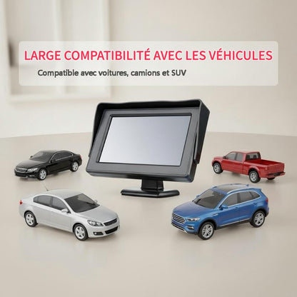 🥳2026 HOT SALE🥳💞50K+ SOLD!🚗🔌 Park with Confidence & Clarity! 4.3" HD Car Display with Auto Reverse Camera – 50% OFF! ⚡📹