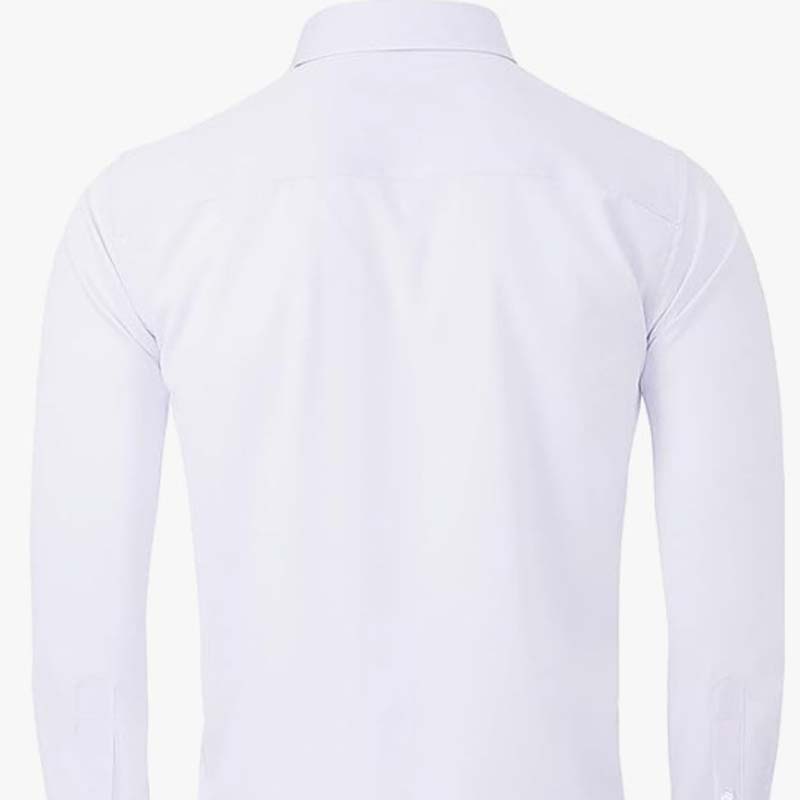 💎 50% OFF! 💎 Solid-Color Long-Sleeve Shirt – Wrinkle-Resistant, Breathable Cotton Blend & Professional Fit for Work or Casual Wear 👔✨