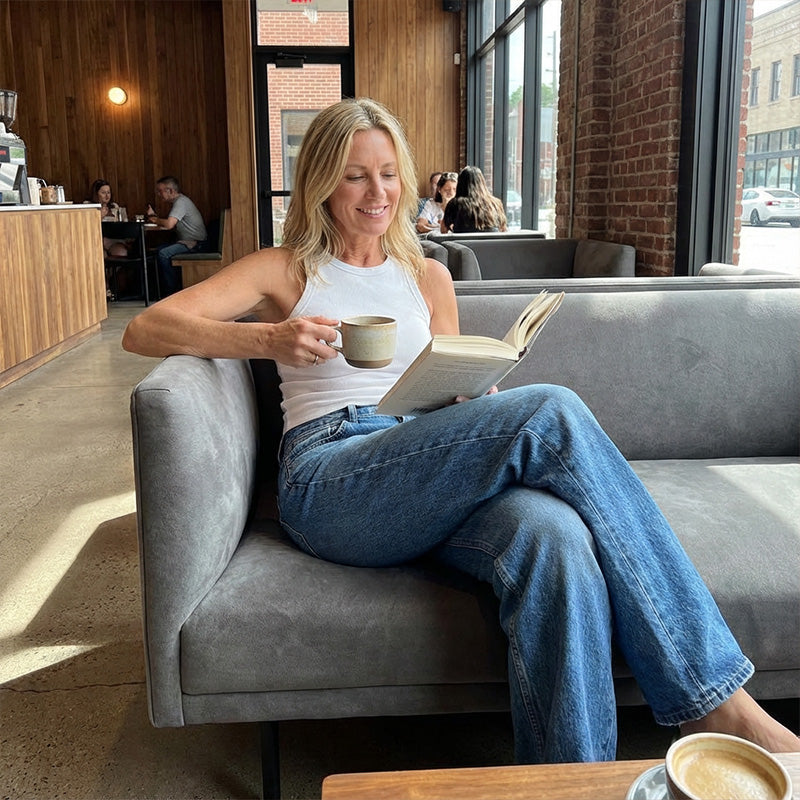 🎁2026 New Arrivals 50% OFF💥Effortless Chic Relaxed Fit Wide-Leg Jeans – Gradient Wash, Premium Denim & All-Day Comfort 👖✨