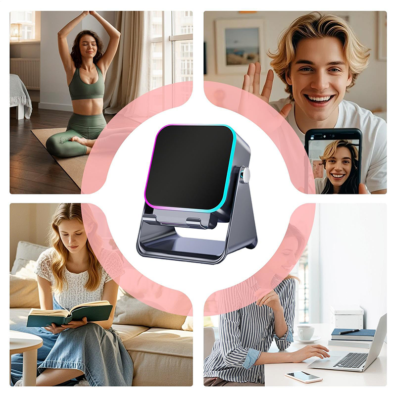 🔊 5-in-1 Bluetooth Speaker with Induction Charging & Adjustable Phone Stand