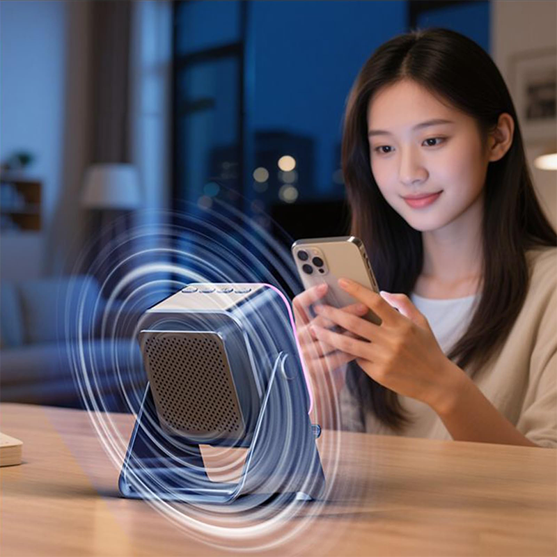 🔊 5-in-1 Bluetooth Speaker with Induction Charging & Adjustable Phone Stand