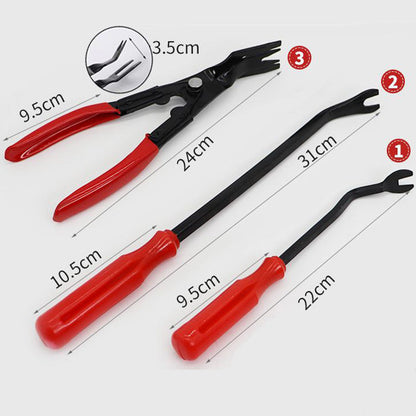 3 PCS Clip Pliers Set & Fastener Remover
