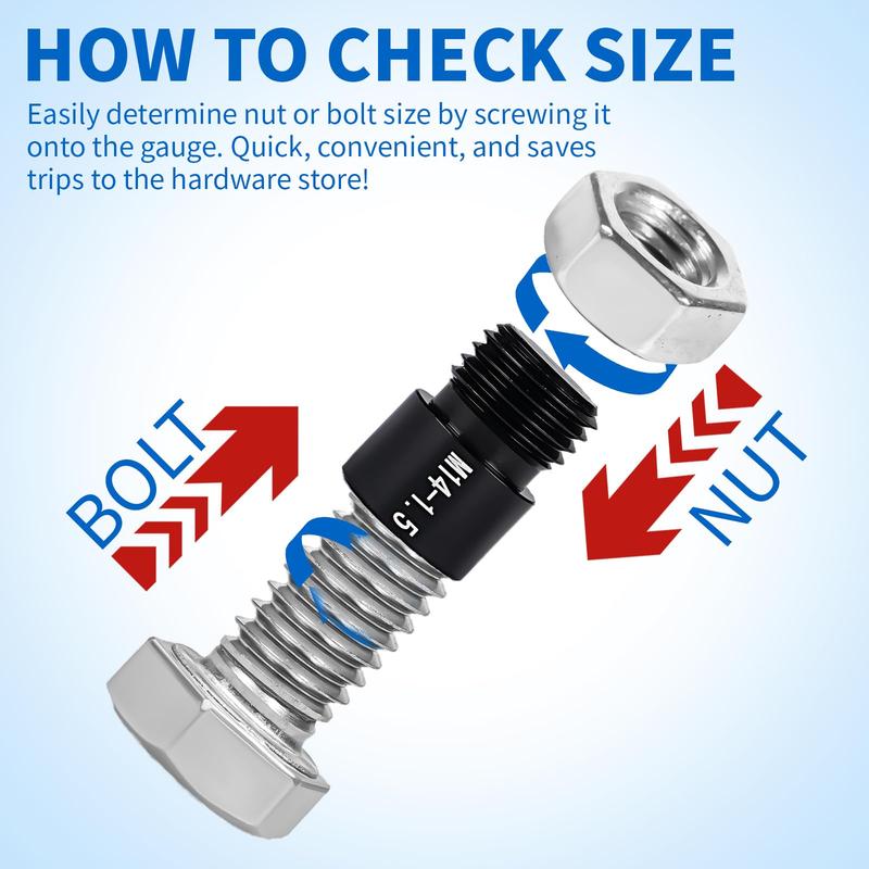 💐50% OFF ! Pro Thread Gauge Kit – Precise Inspection of Fasteners ⚙️🔍【Exceptional Price】