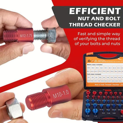 💐50% OFF ! Pro Thread Gauge Kit – Precise Inspection of Fasteners ⚙️🔍【Exceptional Price】