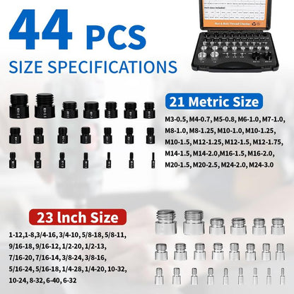 💐50% OFF ! Pro Thread Gauge Kit – Precise Inspection of Fasteners ⚙️🔍【Exceptional Price】