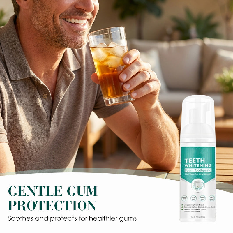 360° Oral Health Whitening Mousse Toothpaste