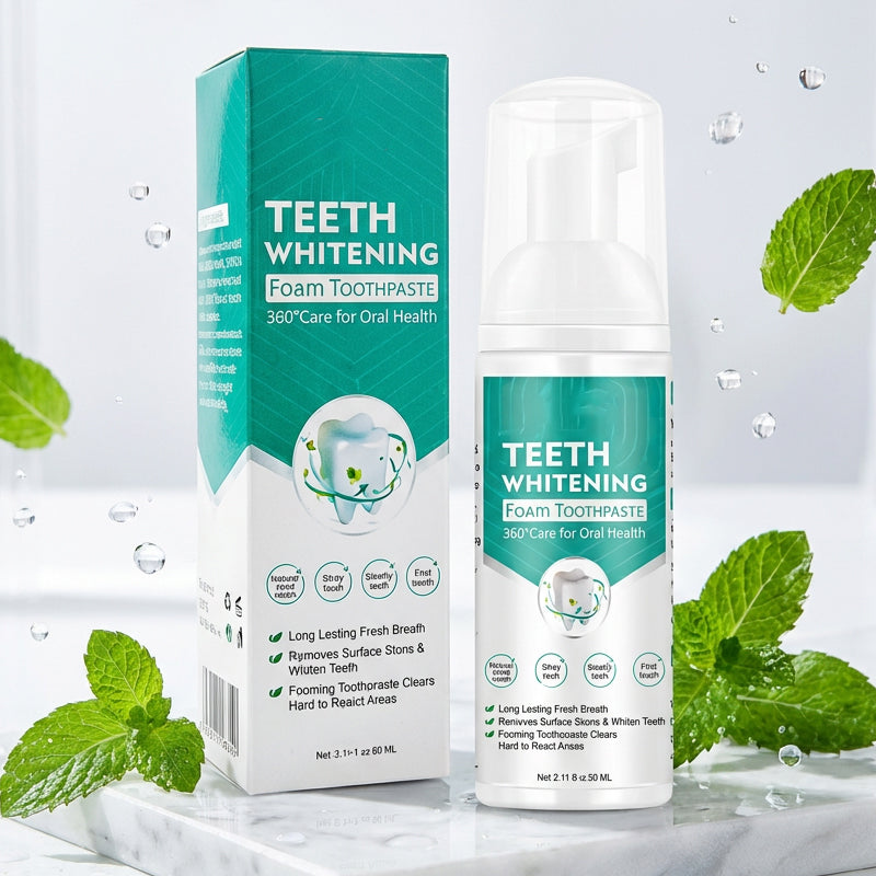 360° Oral Health Whitening Mousse Toothpaste