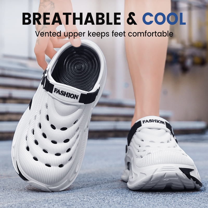 ⏳Time-Limited Special⏰Two styles in one shoe + instant-dry slip-resistant! This summer's smartest EVA sandals have arrived 👟✨