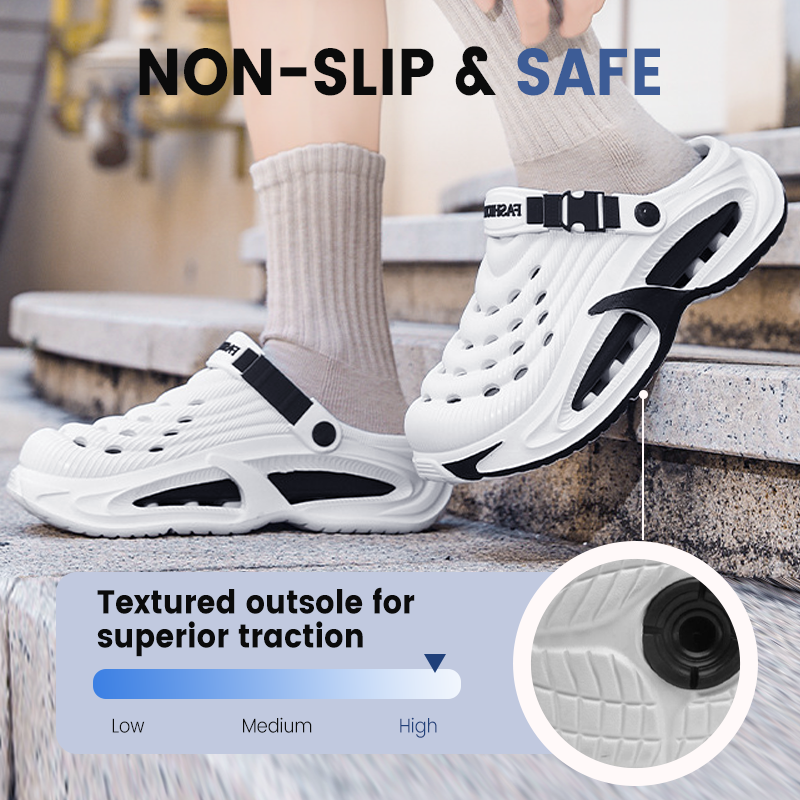 ⏳Time-Limited Special⏰Two styles in one shoe + instant-dry slip-resistant! This summer's smartest EVA sandals have arrived 👟✨