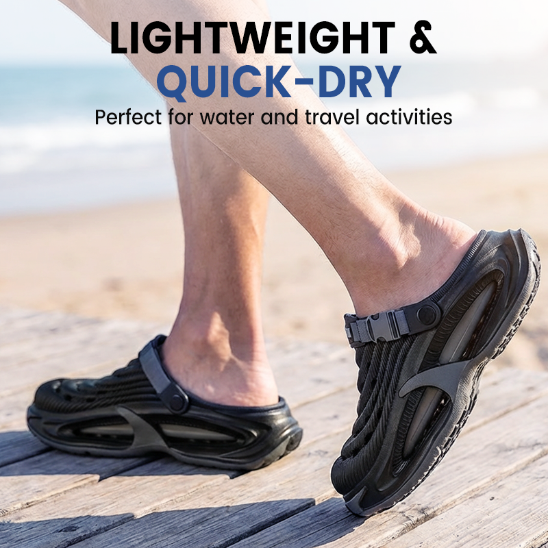 ⏳Time-Limited Special⏰Two styles in one shoe + instant-dry slip-resistant! This summer's smartest EVA sandals have arrived 👟✨