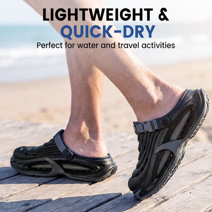 ⏳Time-Limited Special⏰Two styles in one shoe + instant-dry slip-resistant! This summer's smartest EVA sandals have arrived 👟✨