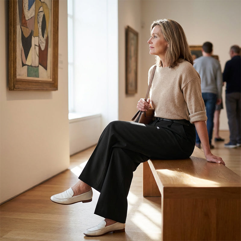 ⏳Limited-time 50% off⏰Women‘s Wide-Leg Trousers with Belt🎗️👖