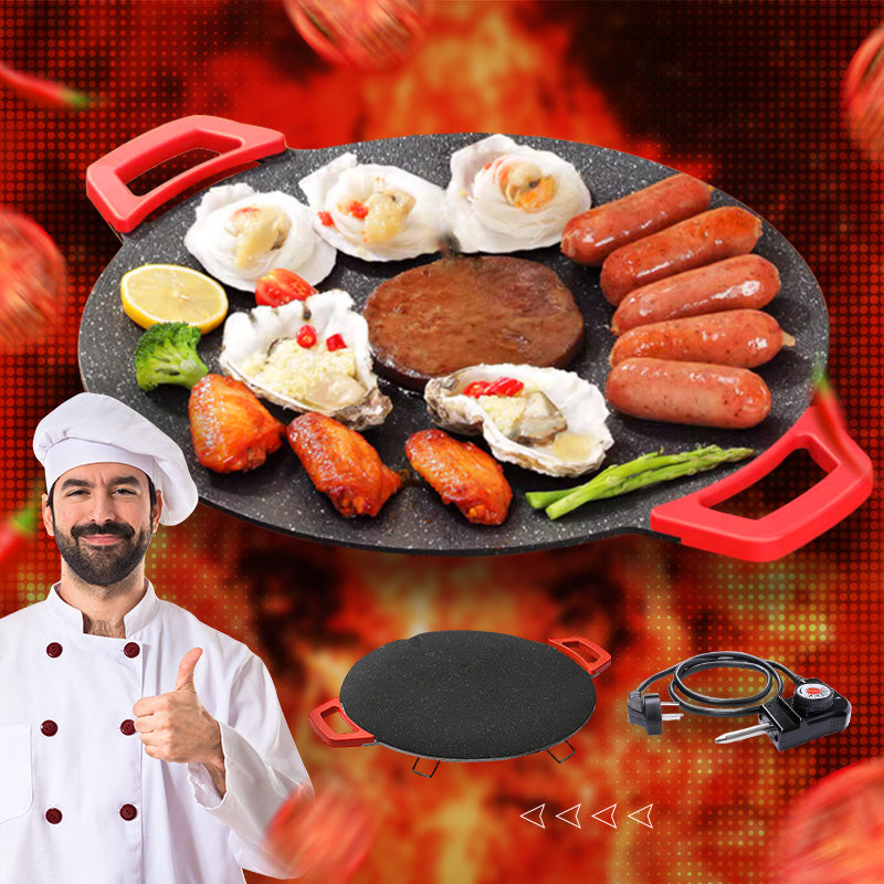 🌟Electric Non-stick Smokeless Baking Pan✈️FREE SHIPPING✈️