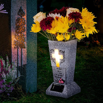 💎 50% OFF! 💎 2026 New Arrivals – Memorial Flower Holder, Elegant Keepsake Vase for Loved Ones