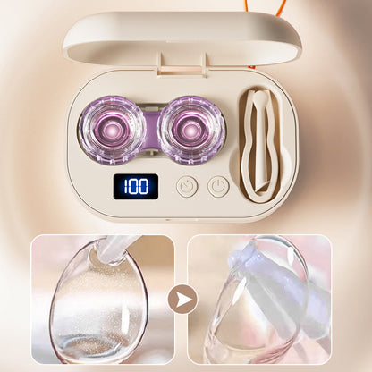 Ultrasonic Contact Lens Cleaner with Timer