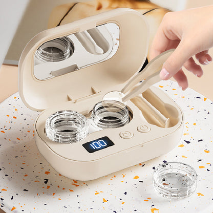 Ultrasonic Contact Lens Cleaner with Timer