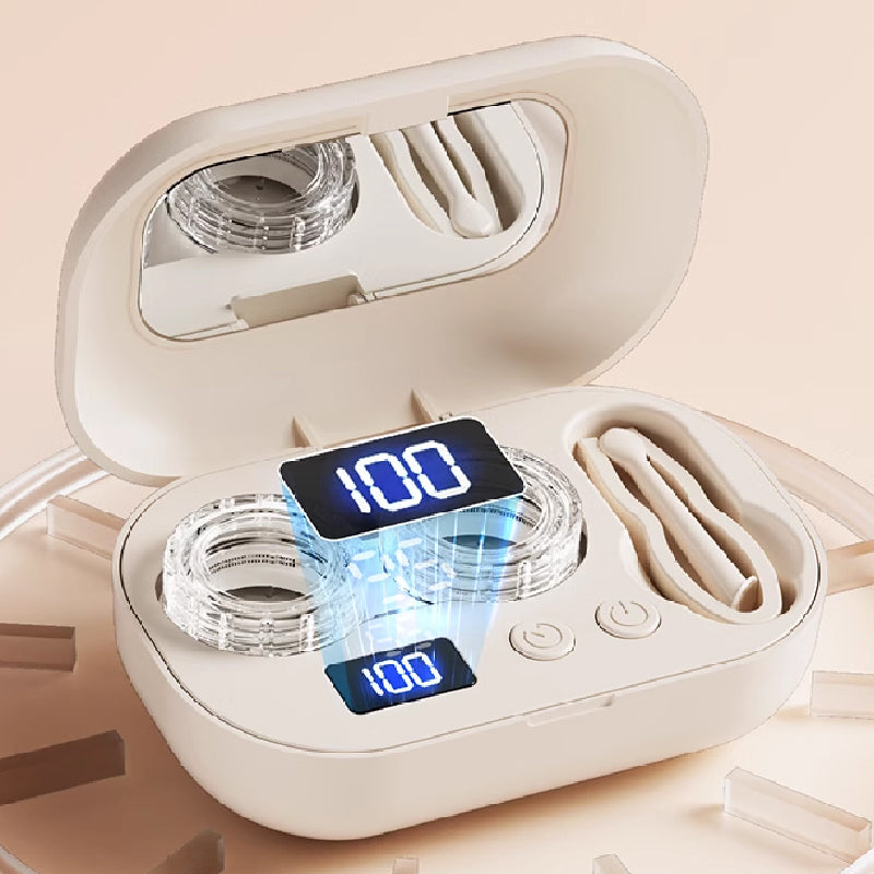 Ultrasonic Contact Lens Cleaner with Timer