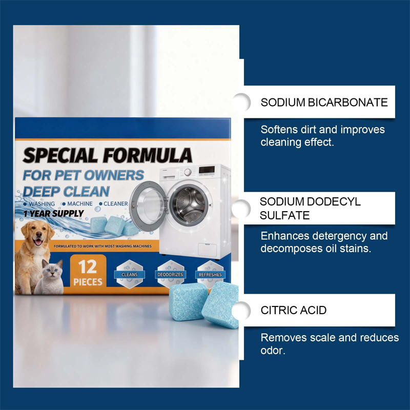 Pet Owner's Washing Machine Cleaner Tablets