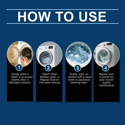 Pet Owner's Washing Machine Cleaner Tablets
