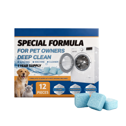 Pet Owner's Washing Machine Cleaner Tablets