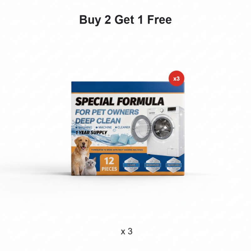 Pet Owner's Washing Machine Cleaner Tablets