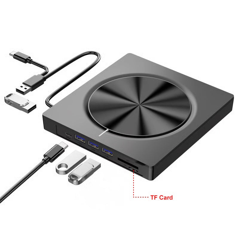 7-in-1 USB 3.0 Type-C DVD Burner