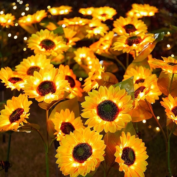 🌻 Realistic & Weatherproof | 2026 Hot Sale Solar Sunflower | IP65 Outdoor Decor ✨【50% OFF】