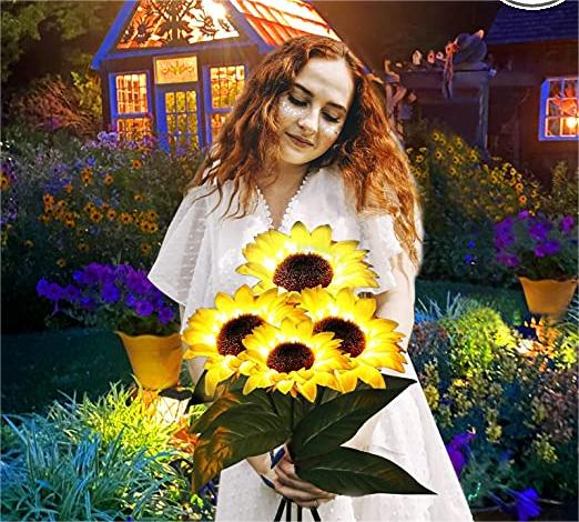 🌻 Realistic & Weatherproof | 2026 Hot Sale Solar Sunflower | IP65 Outdoor Decor ✨【50% OFF】