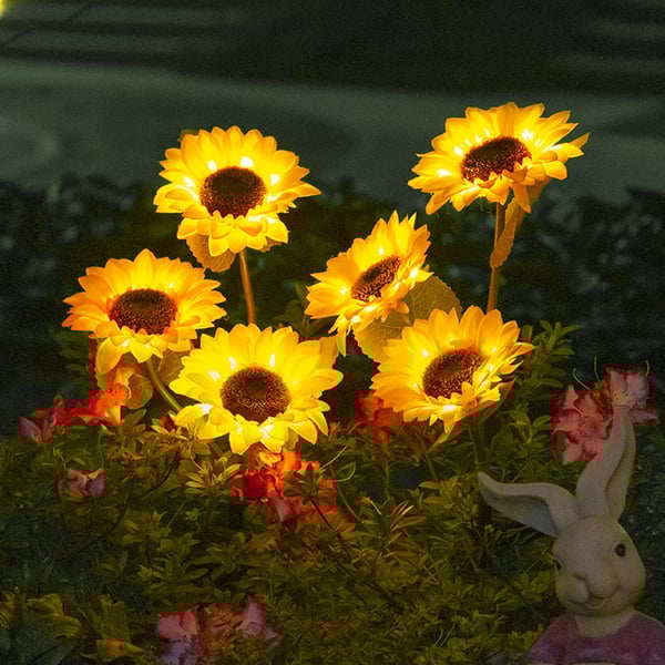 🌻 Realistic & Weatherproof | 2026 Hot Sale Solar Sunflower | IP65 Outdoor Decor ✨【50% OFF】