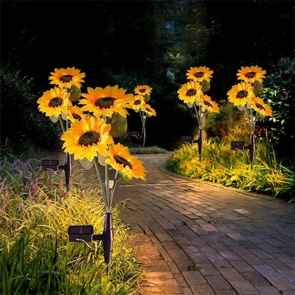 🌻 Realistic & Weatherproof | 2026 Hot Sale Solar Sunflower | IP65 Outdoor Decor ✨【50% OFF】