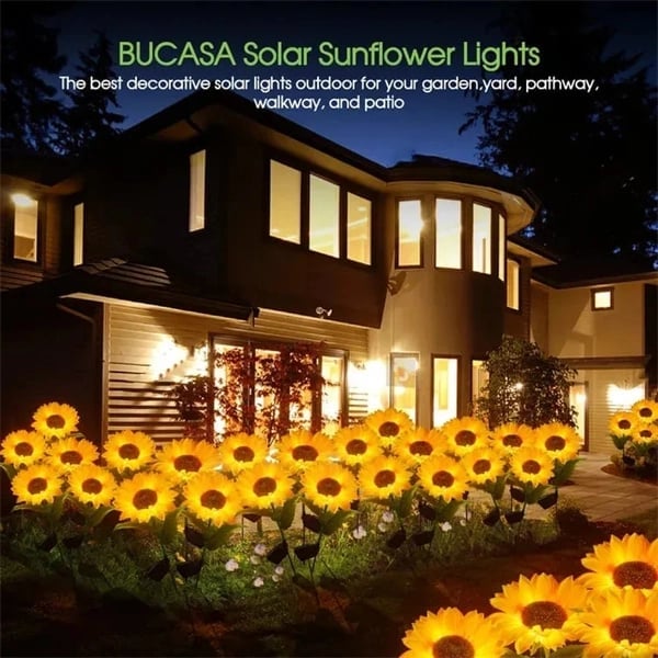 🌻 Realistic & Weatherproof | 2026 Hot Sale Solar Sunflower | IP65 Outdoor Decor ✨【50% OFF】