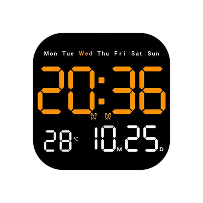 🥳2026 HOT SALE🥳💞50K+ SOLD!💥🕰️🛏️ 50% OFF! Home & Office Digital Clock – Gentle wake-up, no startling alarms! Adjustable brightness, quiet at night. Shows temperature too. A reliable companion for your daily routine. 🌙✨