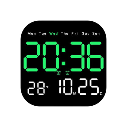 🥳2026 HOT SALE🥳💞50K+ SOLD!💥🕰️🛏️ 50% OFF! Home & Office Digital Clock – Gentle wake-up, no startling alarms! Adjustable brightness, quiet at night. Shows temperature too. A reliable companion for your daily routine. 🌙✨