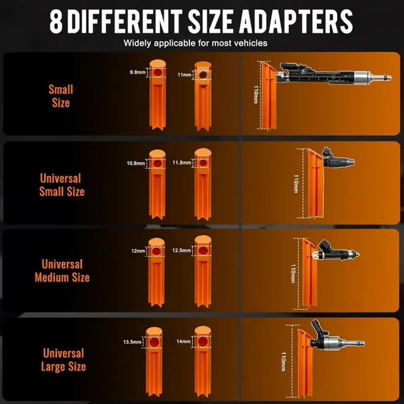 💎 60% OFF! 💎 Professional 4-Mode Fuel Injector Tester & Cleaner Tool – Precise Diagnostics, 12V Convenience & Clear LED Display for On-the-Go Mechanics 🛠️🚗