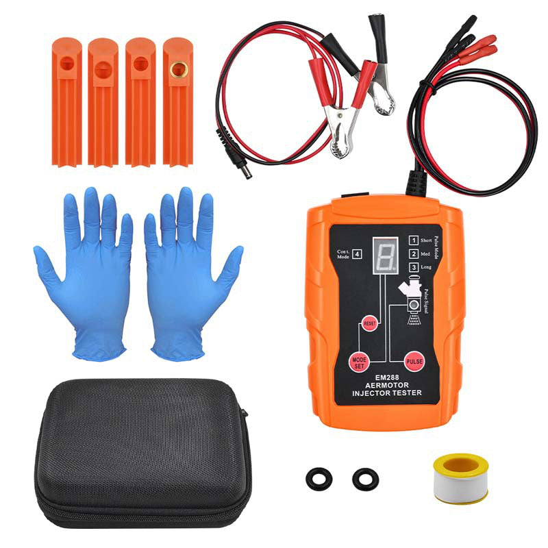 💎 60% OFF! 💎 Professional 4-Mode Fuel Injector Tester & Cleaner Tool – Precise Diagnostics, 12V Convenience & Clear LED Display for On-the-Go Mechanics 🛠️🚗