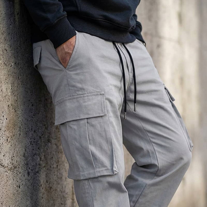 💎 50% OFF! 💎 Men's Casual Cargo Pants – Multi-Pocket, Adjustable Waist & Durable Straight-Leg Fit for Everyday Wear 🎒👖