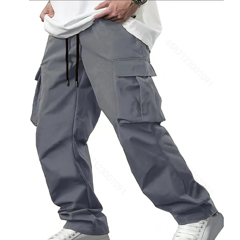 💎 50% OFF! 💎 Men's Casual Cargo Pants – Multi-Pocket, Adjustable Waist & Durable Straight-Leg Fit for Everyday Wear 🎒👖