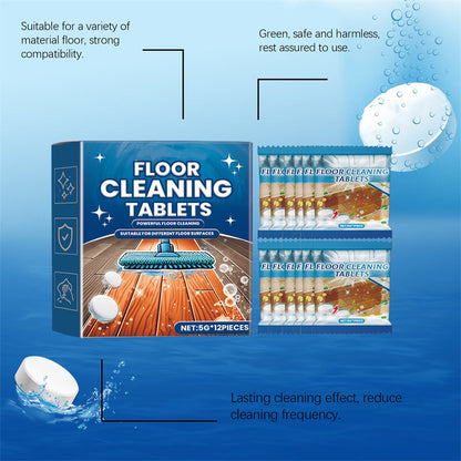 Effervescent Floor Cleaning Tablets
