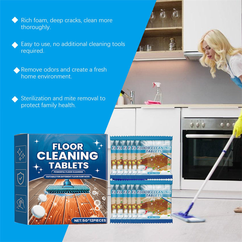 Effervescent Floor Cleaning Tablets