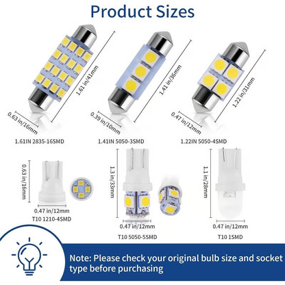 🌞Spring Awakening: 50% discount!💡42-piece super bright LED car interior lighting set - plug & play upgrade for your car ✨