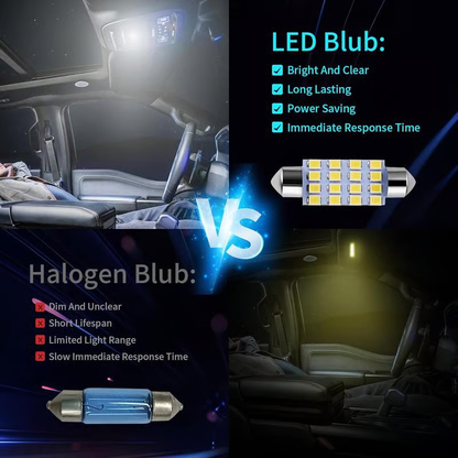 🌞Spring Awakening: 50% discount!💡42-piece super bright LED car interior lighting set - plug & play upgrade for your car ✨