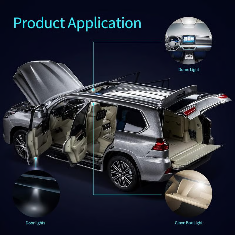 🌞Spring Awakening: 50% discount!💡42-piece super bright LED car interior lighting set - plug & play upgrade for your car ✨