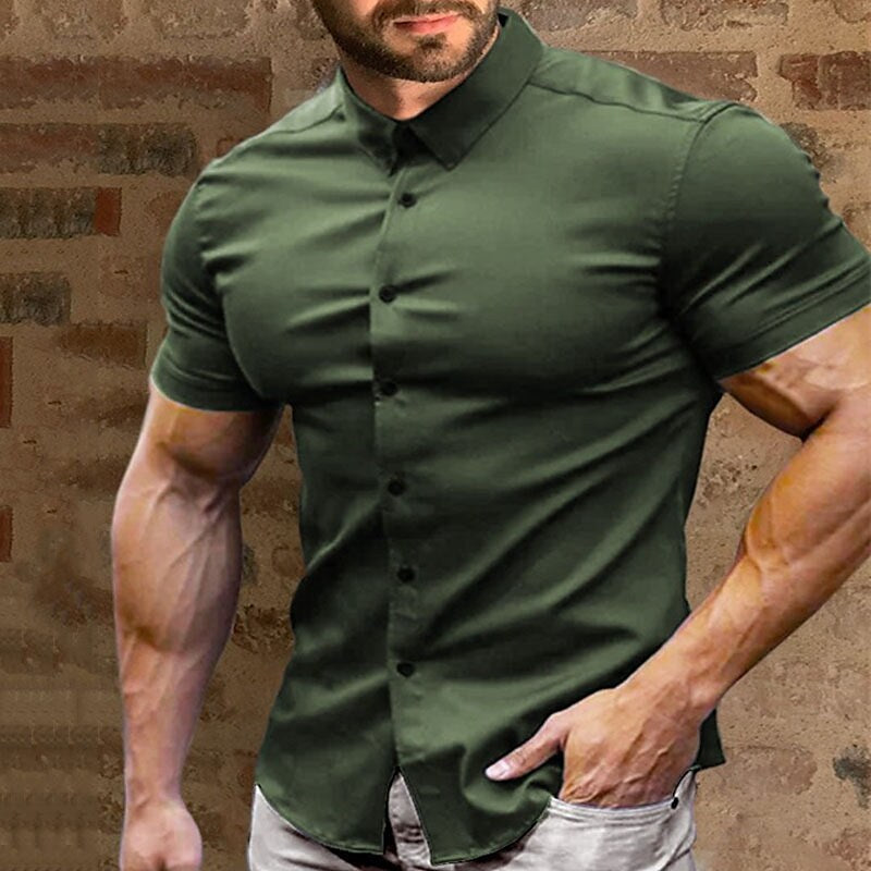 👔 50% OFF NOW! ✨ Men's Non-Iron Button Up Shirts – Wrinkle-Free, Premium Cotton & Classic Fit 👕